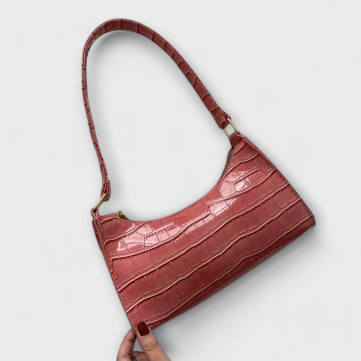 Leonore | Shiny Leather Bag