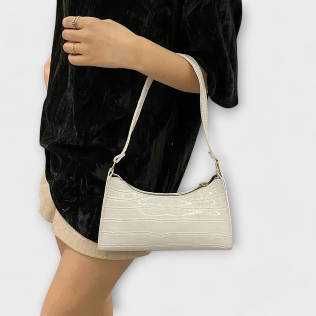 Leonore | Shiny Leather Bag