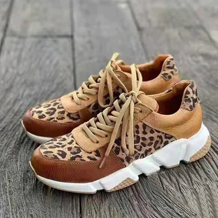 Inge | Comfortable Leopard Sneakers