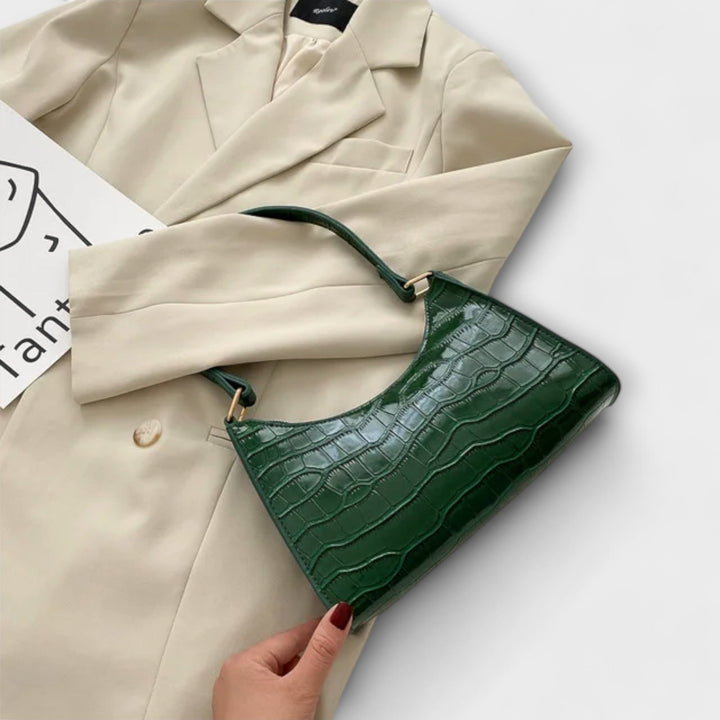 Leonore | Shiny Leather Bag