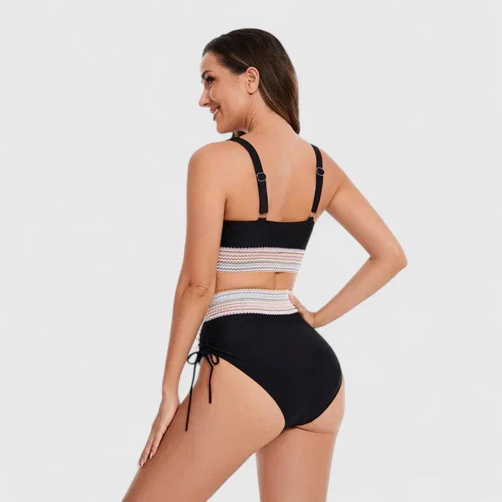 Yara | Elegant High Bikini Set