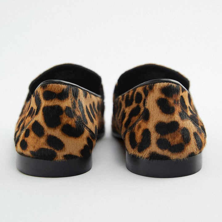 Adrianna - Bold Leopard Moccasins