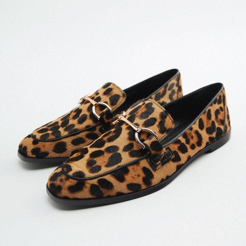 Adrianna - Bold Leopard Moccasins