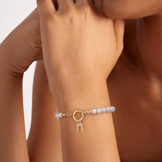 Letter Bracelets Auden Key | Gold