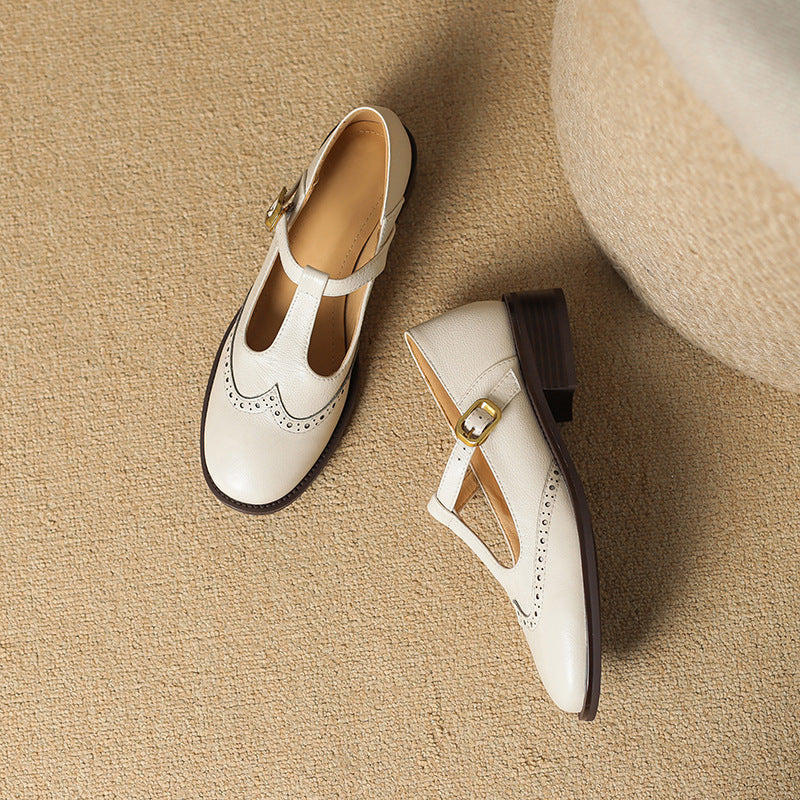 Truus | Mary Jane T Bar Shoes