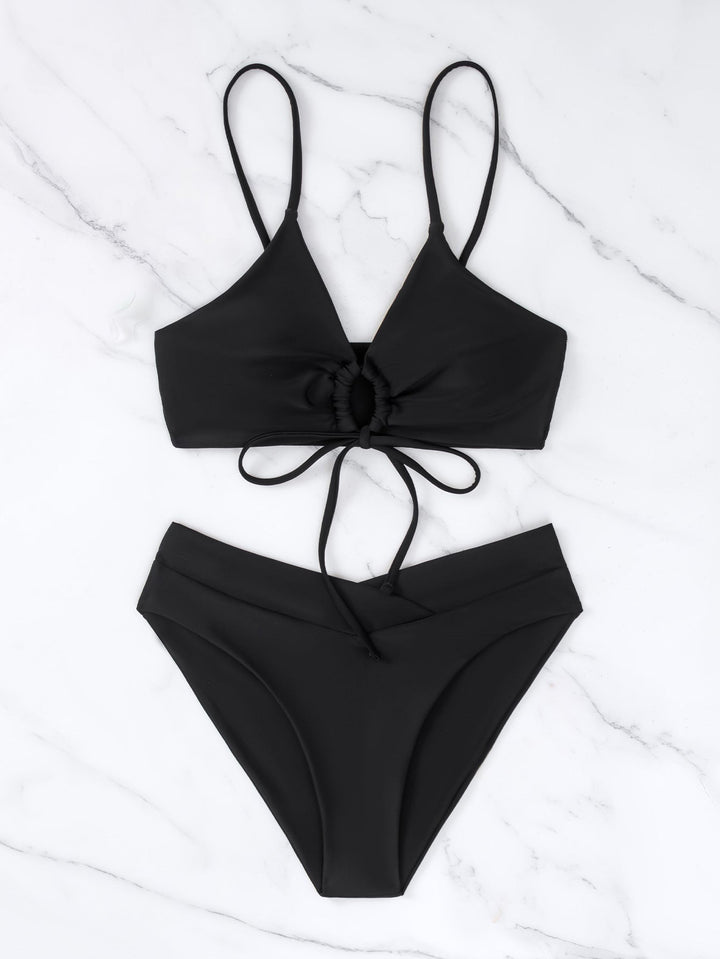 Miranda | Two-Piece Bikini Set with Front Knot