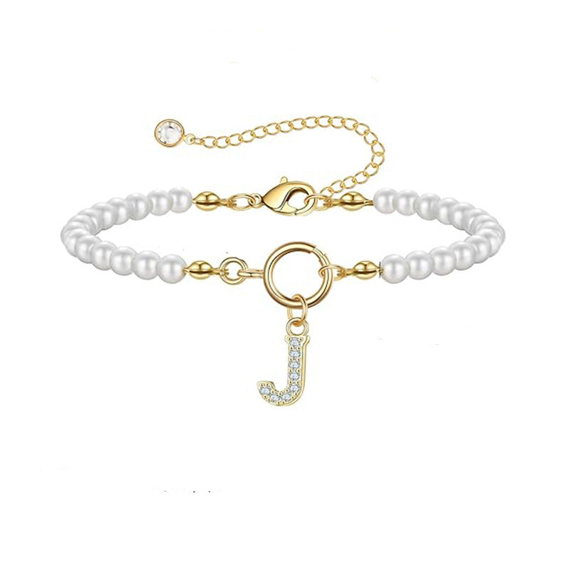 Letter Bracelets Auden Key | Gold