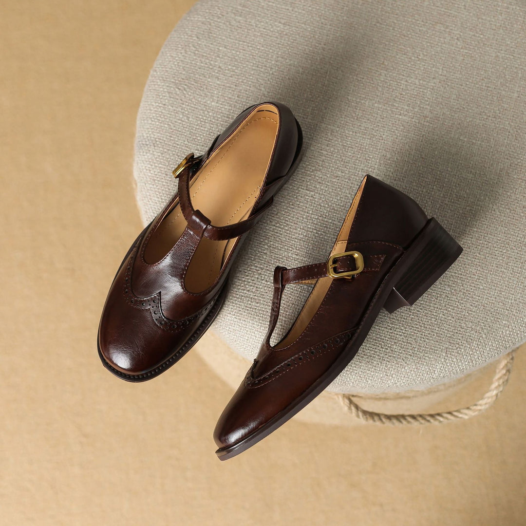 Truus | Mary Jane T Bar Shoes