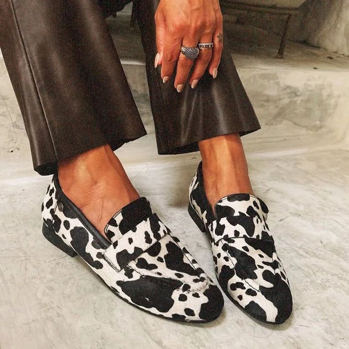 Darcy - Monochrome Slip-Ons