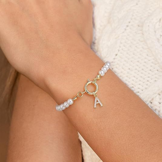 Letter Bracelets Auden Key | Gold