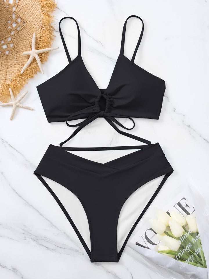 Miranda | Two-Piece Bikini Set with Front Knot