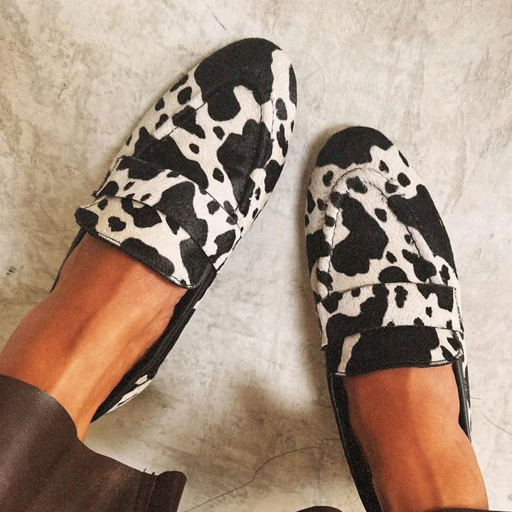 Darcy - Monochrome Slip-Ons
