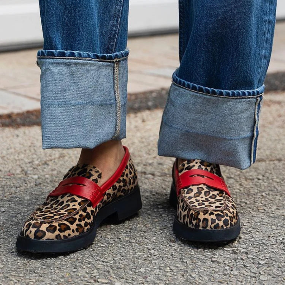 Roxie - Wildprint Moccasins