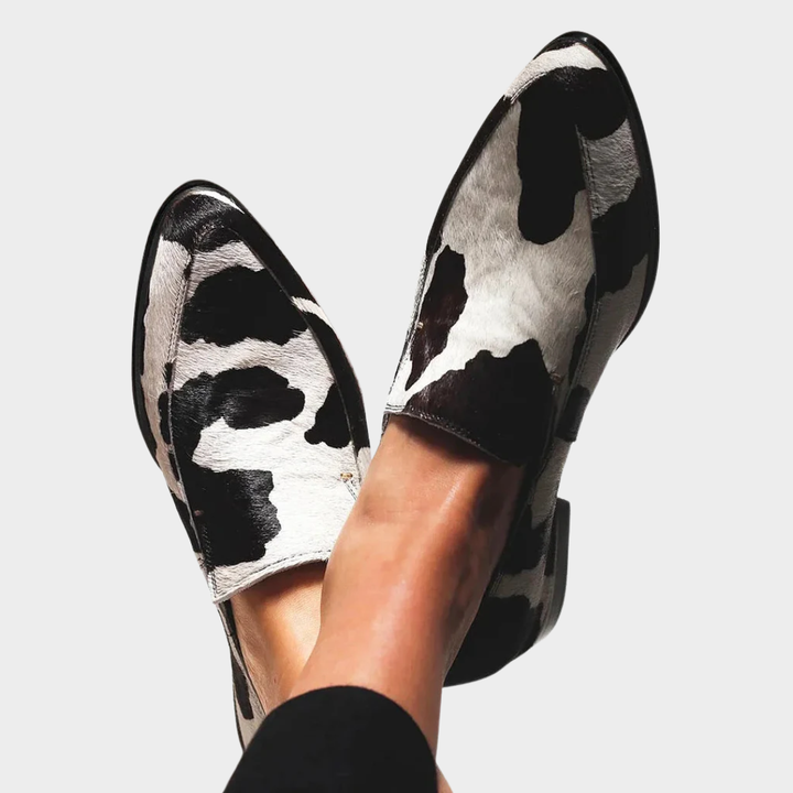 Becca - Velvet Print Shoes