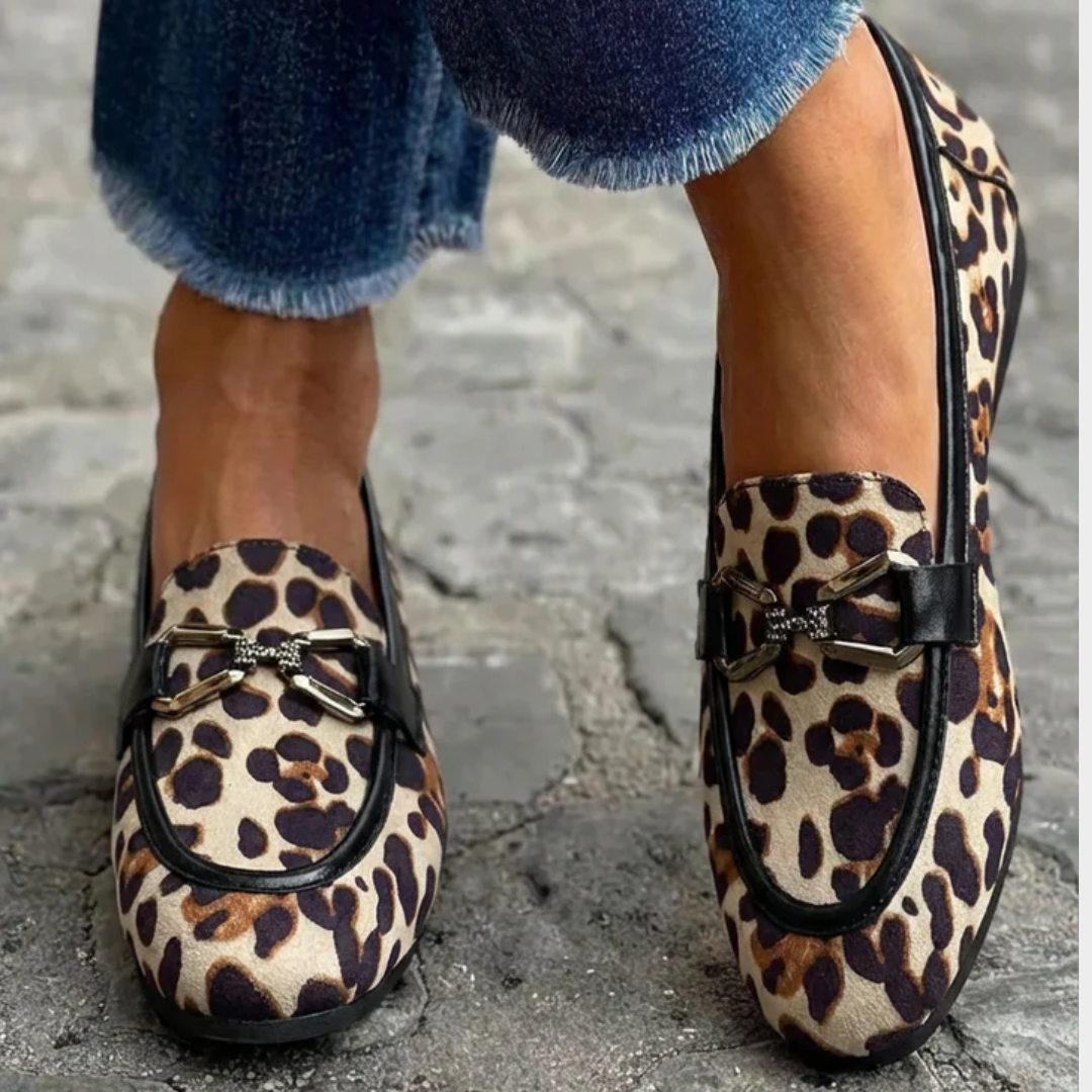 Geneva - Modern Leopard Moccasin