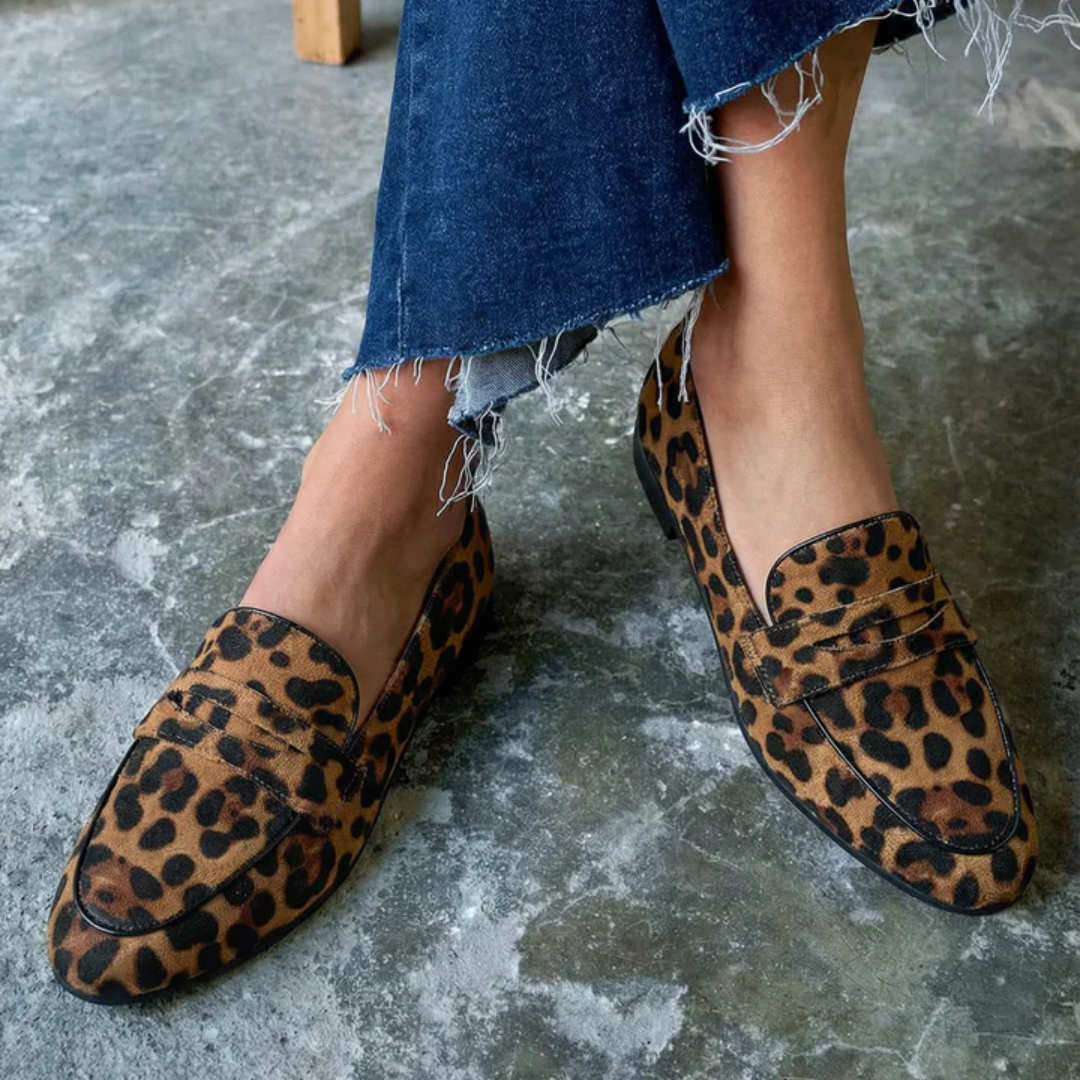 Azariah - Bold Leopard Shoes