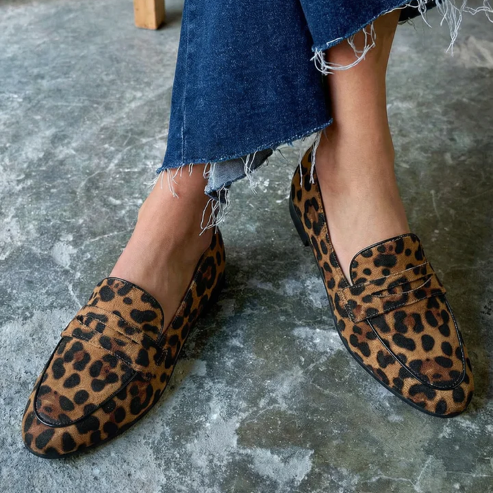 Azariah - Bold Leopard Shoes