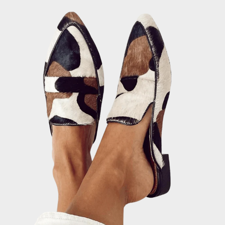 Rory - Chic Leather Moccasins Made of Calf Leather