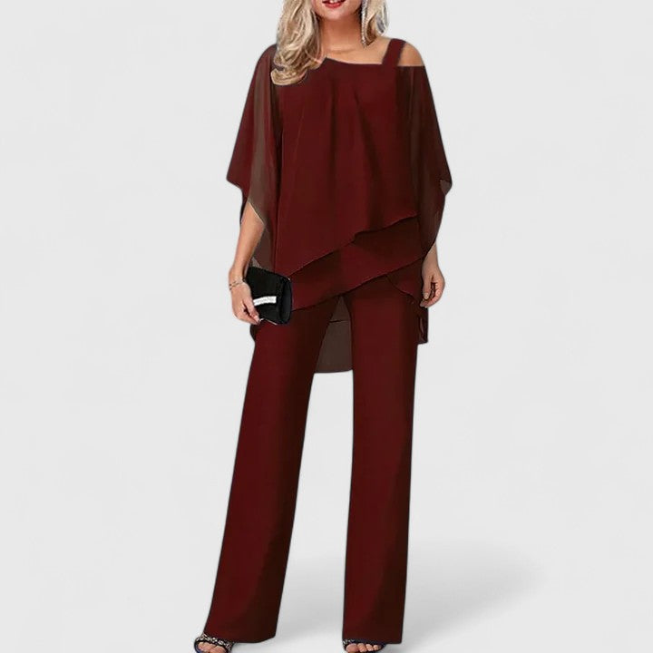 Dorien | Elegant Two-Piece Trouser Set