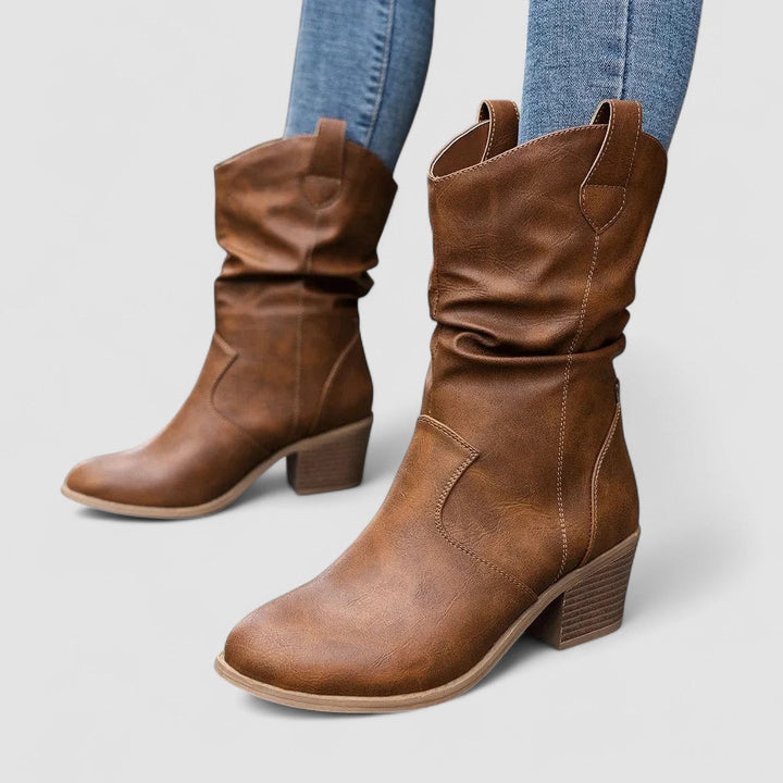 Truus | Orthopedic Leather Boots