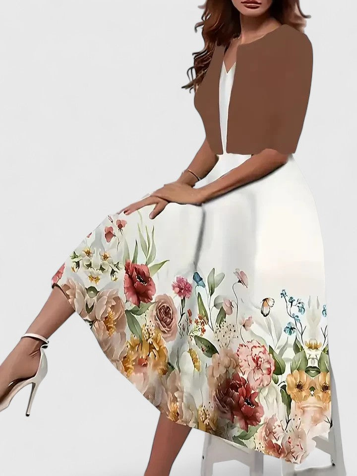 Roosmarijn | Elegant Midi Dress