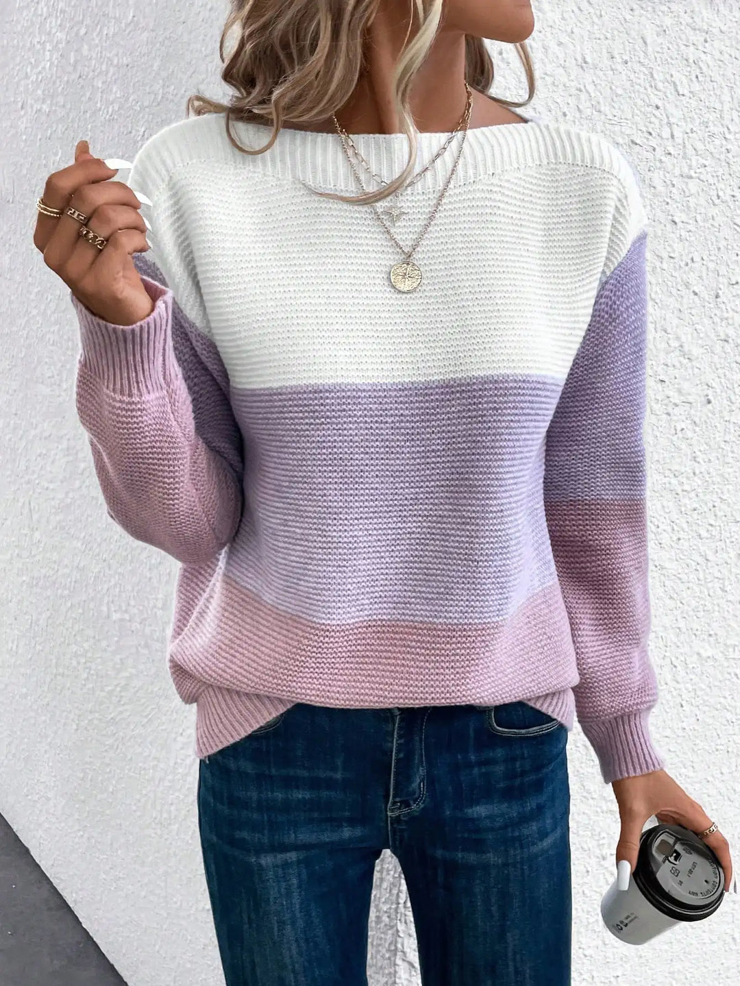 Jette | Ombre Sweater Comfortable