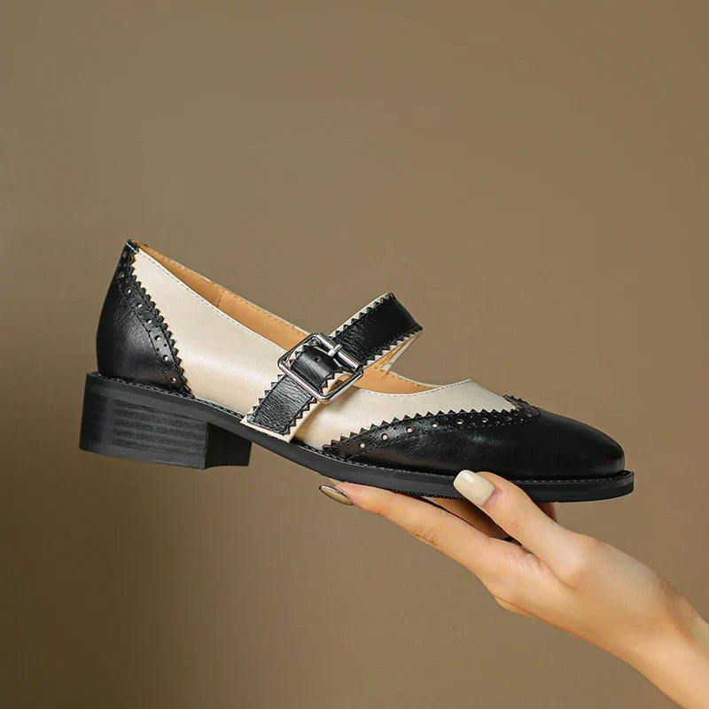 Mariska | Leather Mary Janes