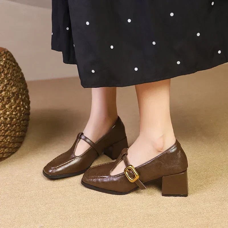 Monique | French Mary Janes