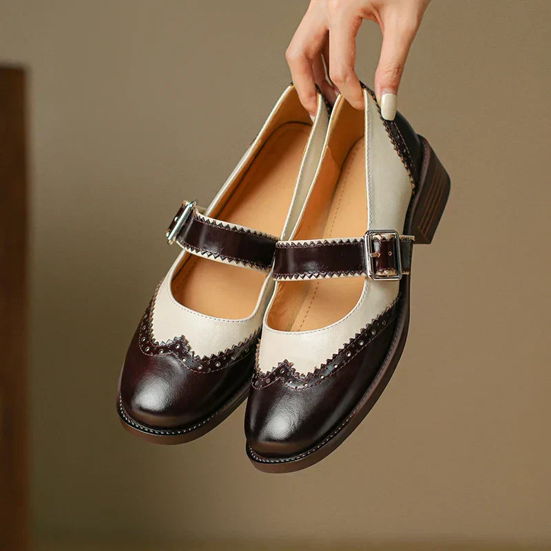 Mariska | Leather Mary Janes