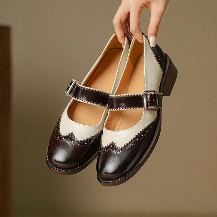 Mariska | Leather Mary Janes