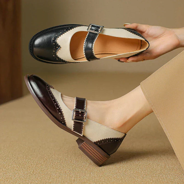 Mariska | Leather Mary Janes