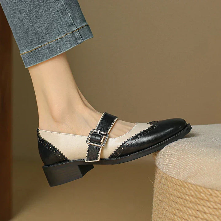 Mariska | Leather Mary Janes