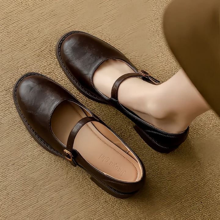 Manon | Classic and Comfortable Leather Mary Janes