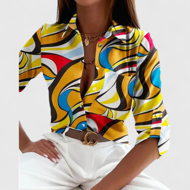 Rebecca | Elegant Blouse with Long Sleeves