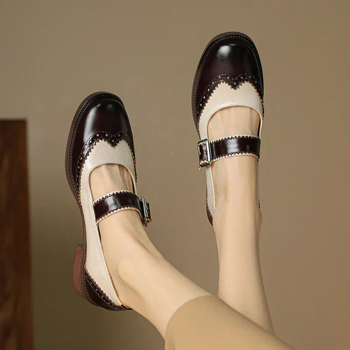 Mariska | Leather Mary Janes