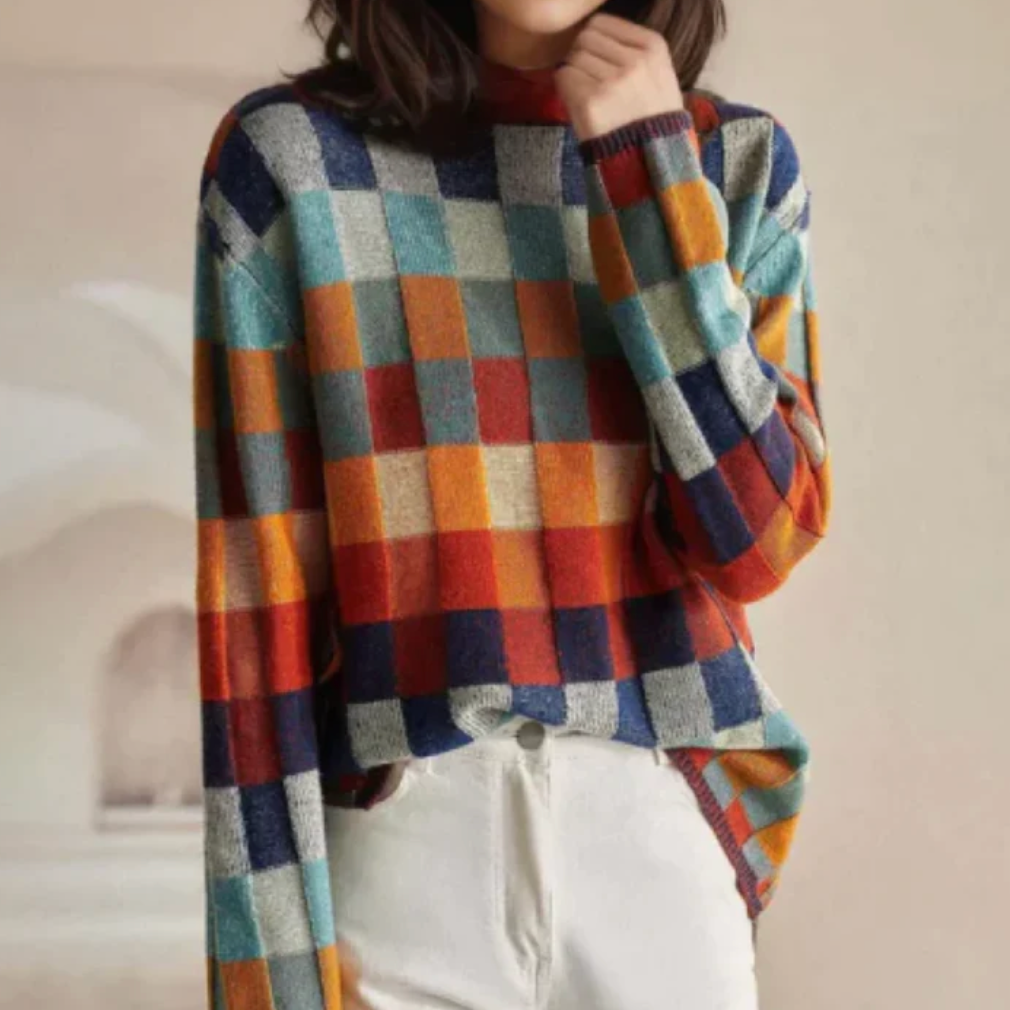 Heleen | Comfortable retro sweater