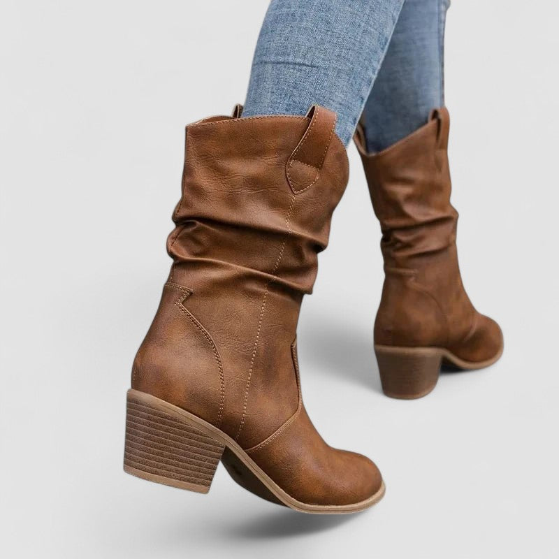 Truus | Orthopedic Leather Boots