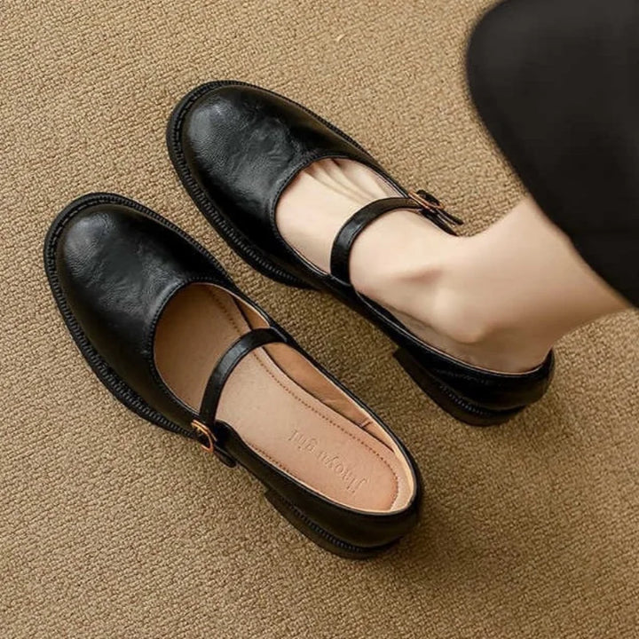 Manon | Classic and Comfortable Leather Mary Janes