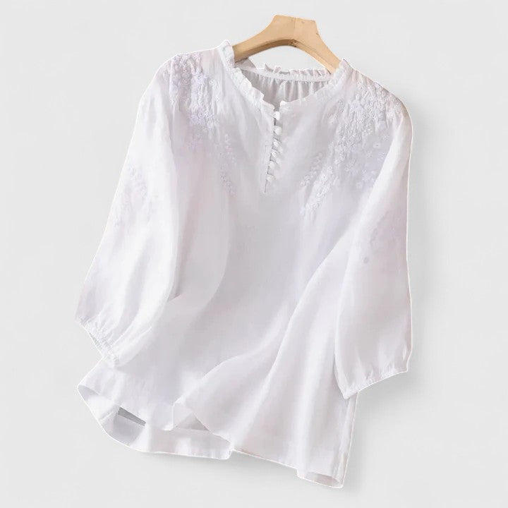Wanda | Elegant Blouse with Buttons