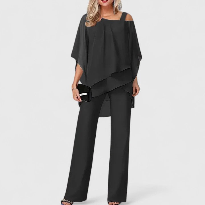 Dorien | Elegant Two-Piece Trouser Set