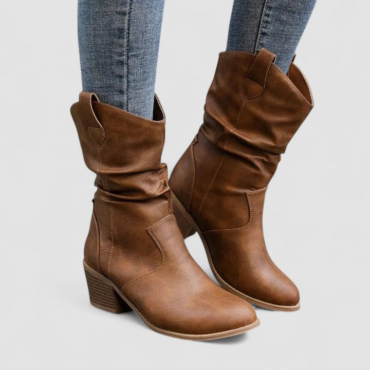 Truus | Orthopedic Leather Boots