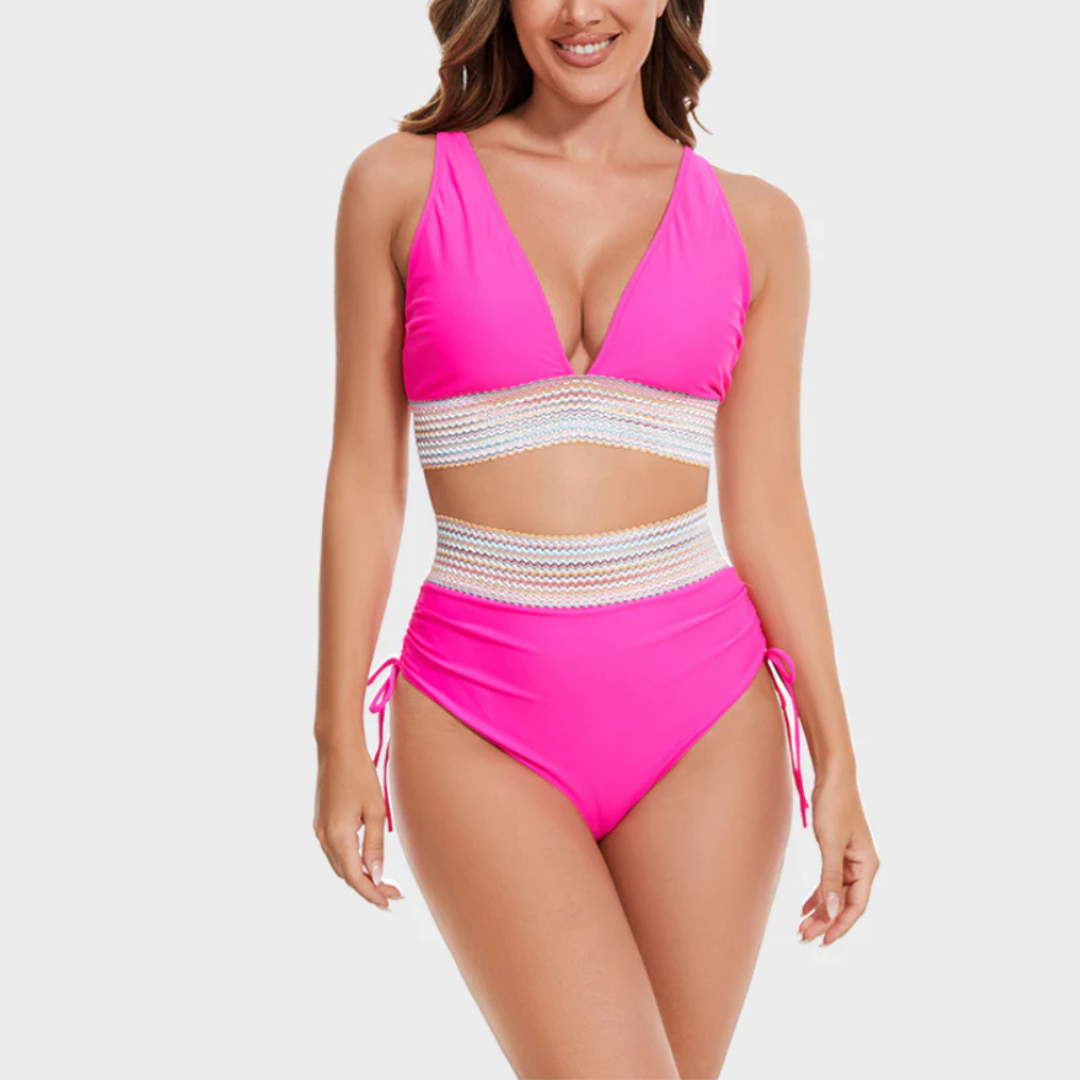 Yara | Elegant High Bikini Set