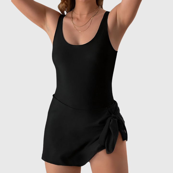 Tineke | One-piece swimsuit with skirt