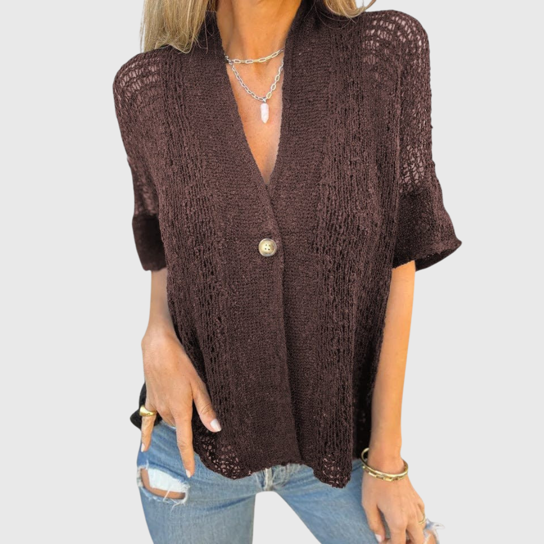 Ineke | Elegant Knitted Blouse