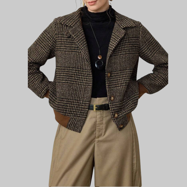Eline | Woven Double Breasted Coat