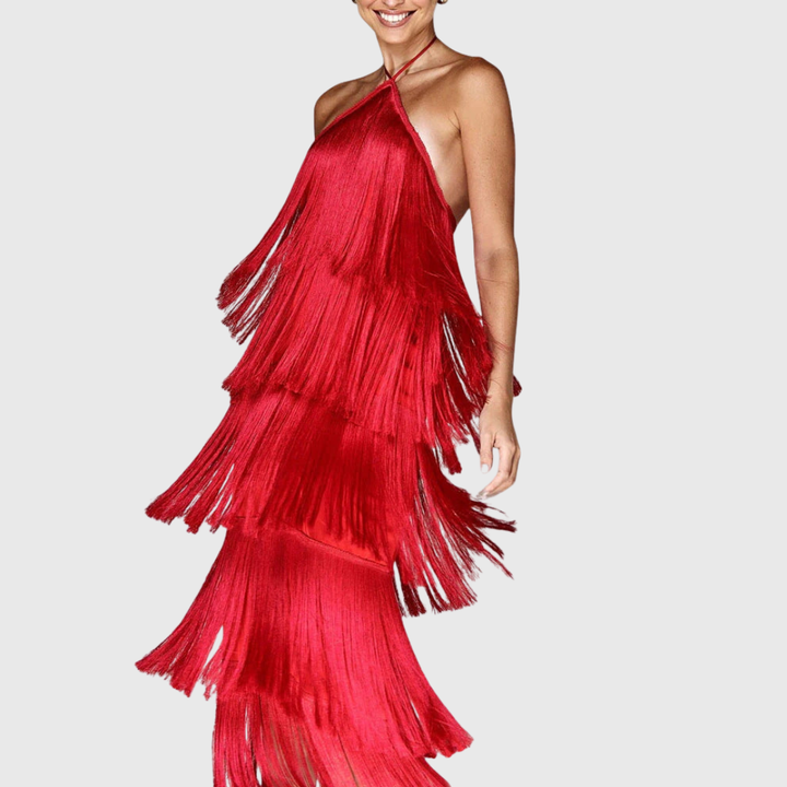 Monique | Fringe Dress