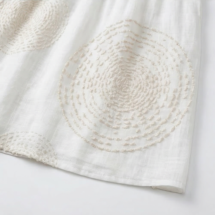 Anaïs - Casual embroidered dress for women.