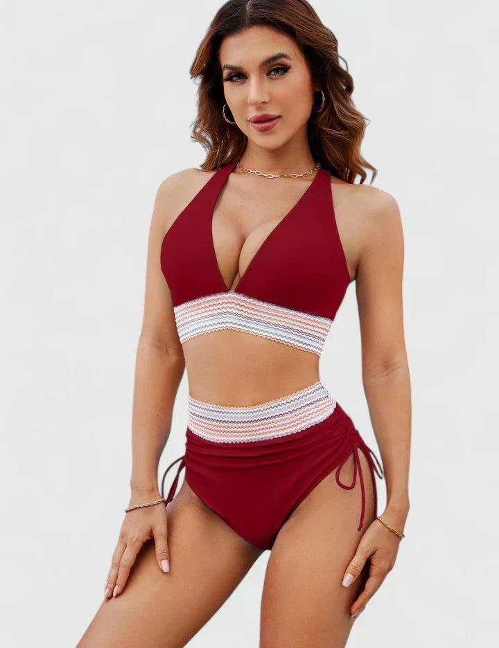 Yara | Elegant High Bikini Set