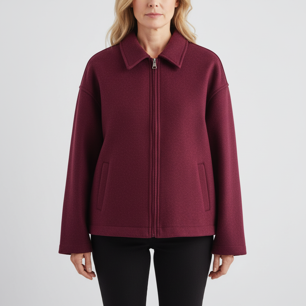 Greta | Soft Zip Jacket