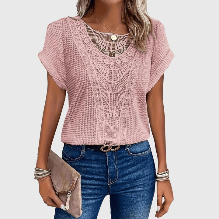 Inge | Elegant Blouse in Ibiza Style